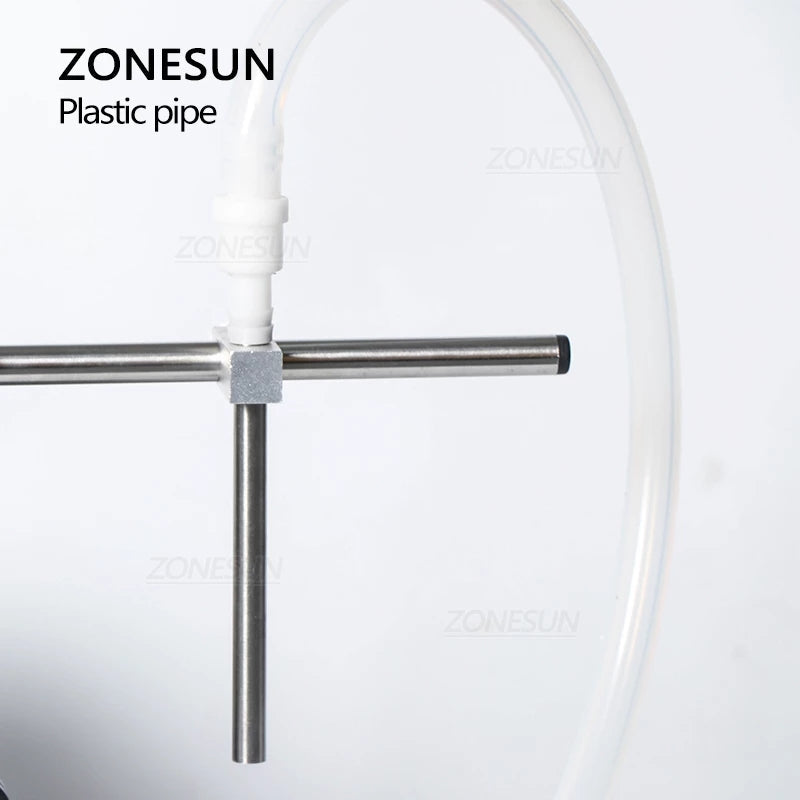 Boquilla de tubo de plástico de llenado ZONESUN 8mm 10mm para máquina de llenado de bomba peristáltica 