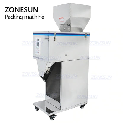 ZONESUN ZS-999 Máquina de llenado con pesaje de polvo granular