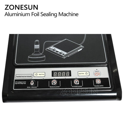 ZONESUN GLF-500F 20-100mm Microcomputer Electromagnetic Induction Sealing Machine