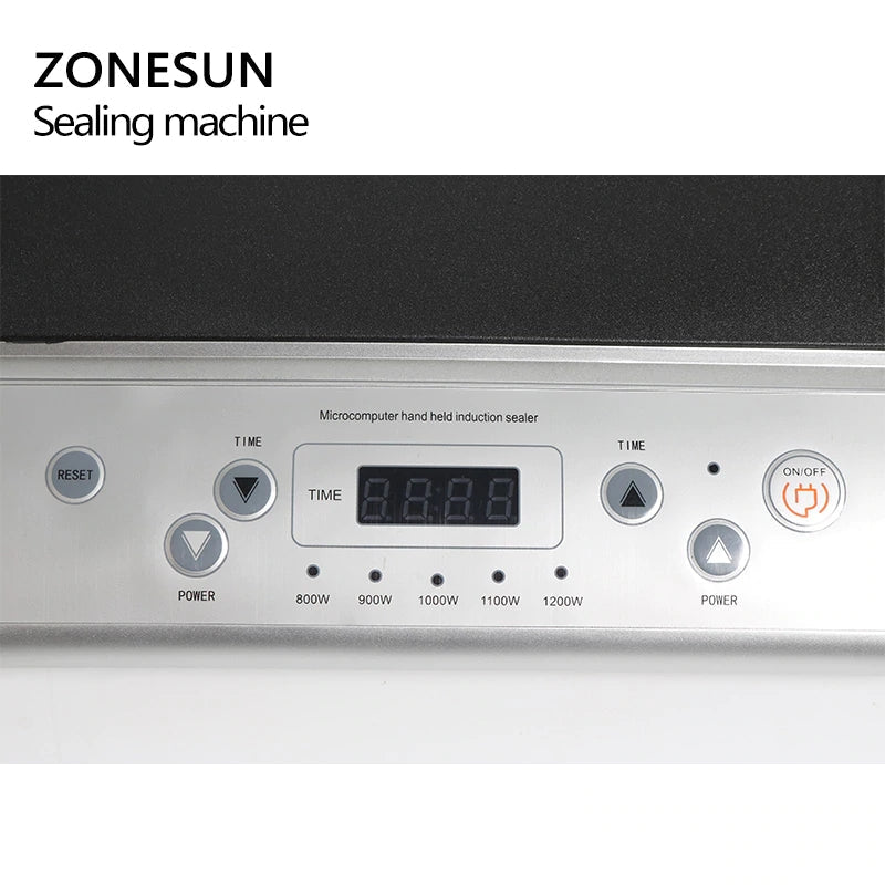 ZONESUN GLF-500L 20-130mm Máquina de sellado de papel de aluminio por inducción electromagnética