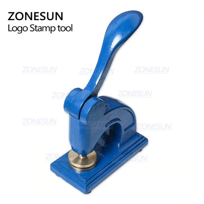 ZONESUN HF1 Design Customize Logo Embossed Stamp Stainless Steel Seal