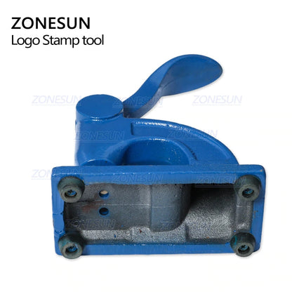 ZONESUN HF1 Design Customize Logo Embossed Stamp Stainless Steel Seal