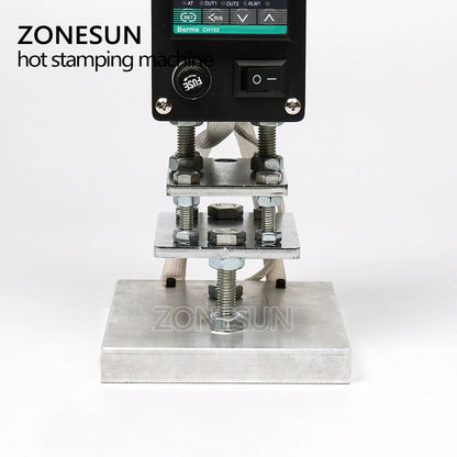 ZONESUN 5x7cm  8x10cm 10x13cm 500W Hand-held Hot Stamping Tool