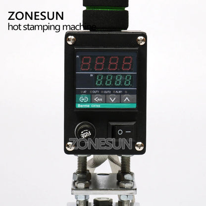 ZONESUN 5x7cm  8x10cm 10x13cm 500W Hand-held Hot Stamping Tool