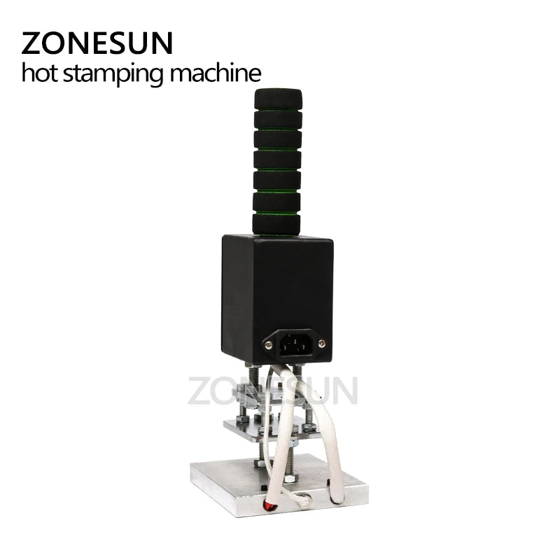 ZONESUN 5x7cm  8x10cm 10x13cm 500W Hand-held Hot Stamping Tool