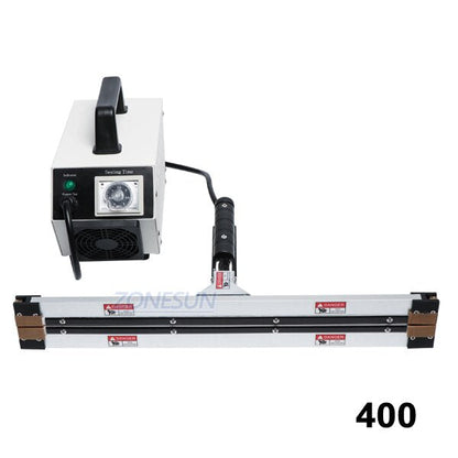 ZONESUN 300/400/500/600mm Instantaneous Hot Pliers Sealing Machine