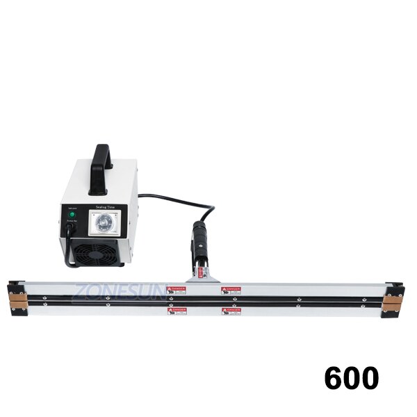 ZONESUN 300/400/500/600mm Instantaneous Hot Pliers Sealing Machine