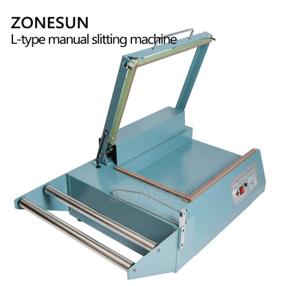 ZONESUN UDFQ-500-350 L Type Manual Sealing Cutting Machine