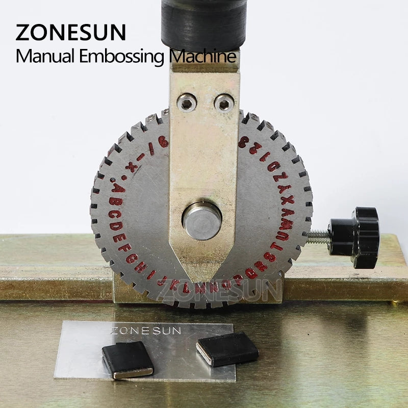 ZONESUN Manual Metal Embossing Machine