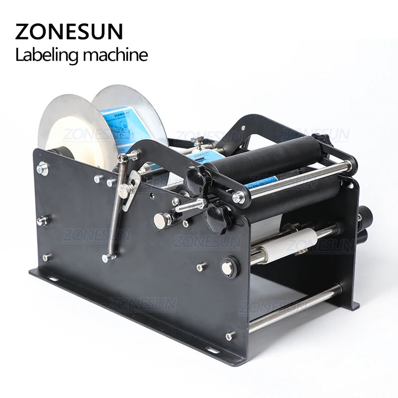 ZONESUN ZS-50P Manual Small Round Bottle Labeling Machine