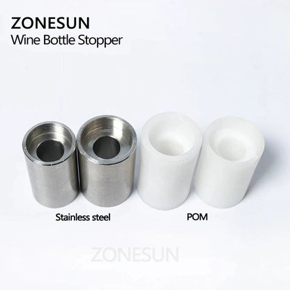 ZONESUN 20-24mm Manual Stainless Steel Wine Corking Capping Machine