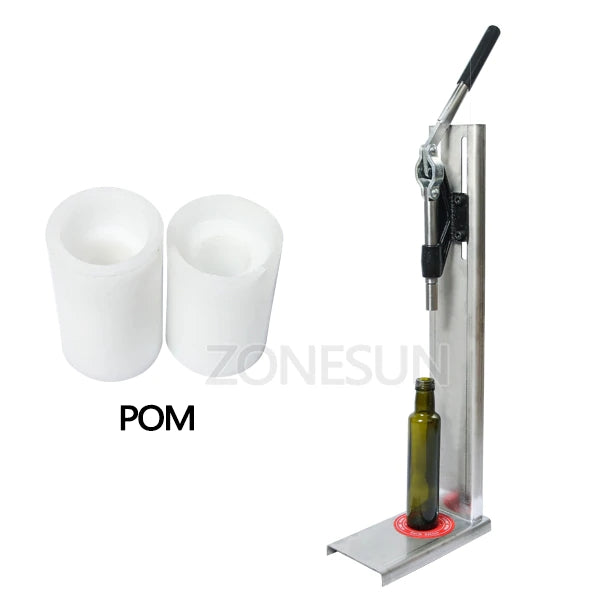 ZONESUN 20-24mm Manual Stainless Steel Wine Corking Capping Machine