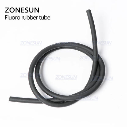 ZONESUN PJ-GZ6 Length 2m Inside Diameter 6mm Fluorine Rubber Pipe Tube For Filling Machine