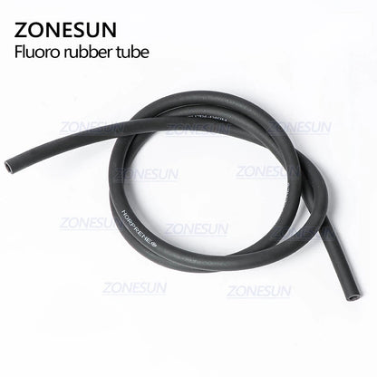 ZONESUN PJ-GZ6 Longitud 2 m Diámetro interior 6 mm Tubo de goma de flúor para máquina de llenado