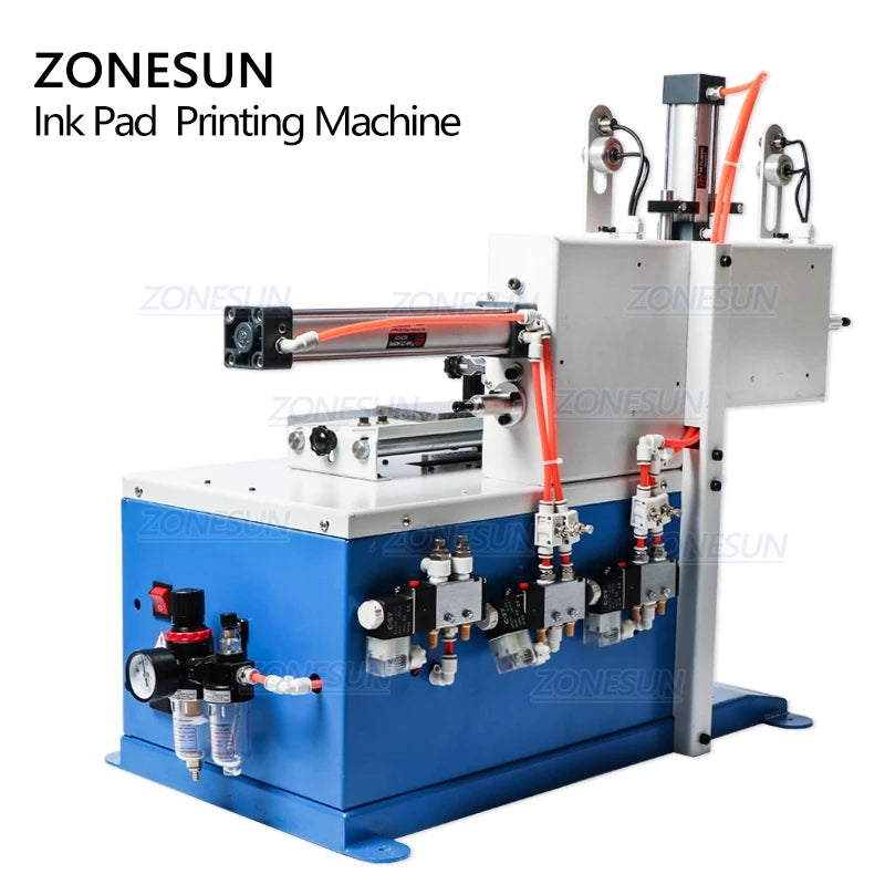 ZONESUN Y200 Automatic Pneumatic Ink Pad Printing Machine