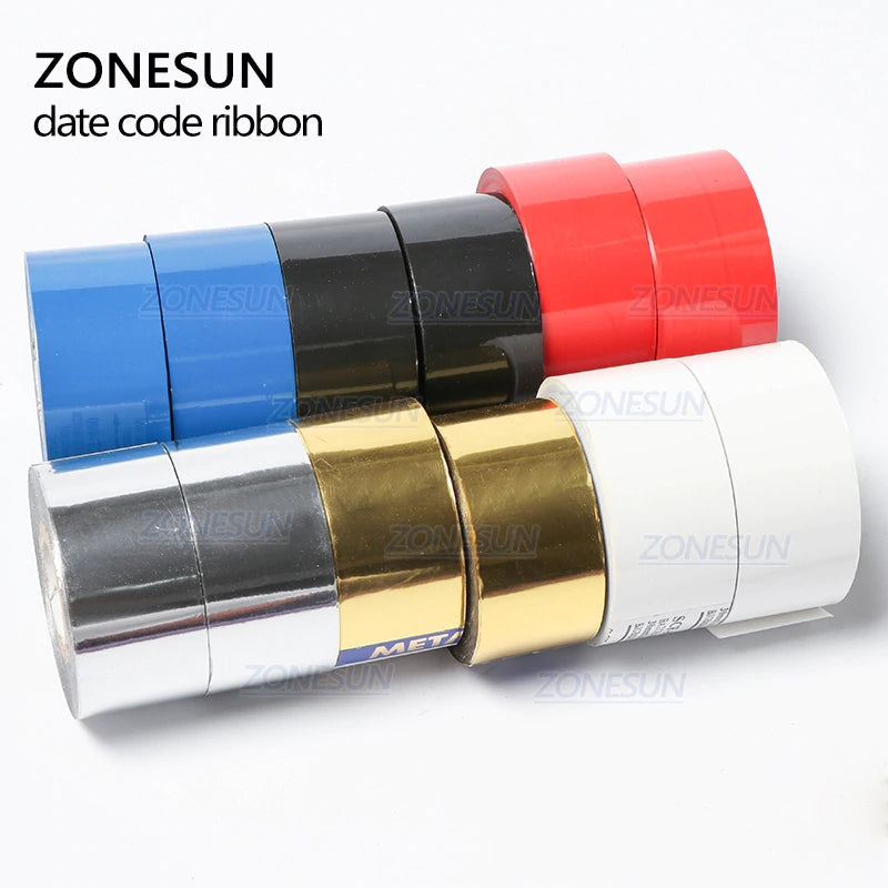 ZONESUN Thermal Ribbon of Ribbon Printing Machine