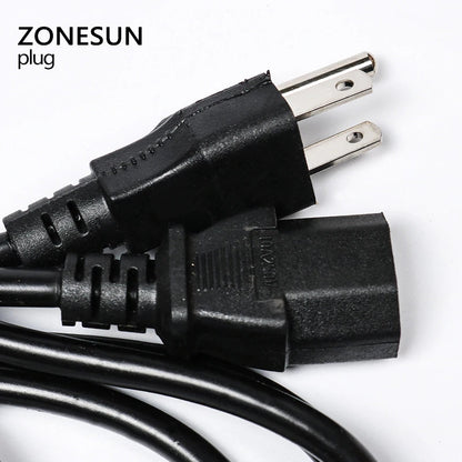 ZONESUN Universal EU GER AU CHN adaptador de enchufe europeo Alemania Australia enchufe de alimentación chino para máquina de llenado eléctrico