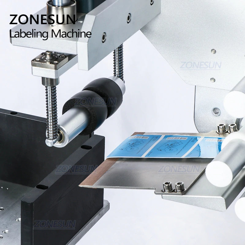 ZONESUN XL-T803 Semi-automatic Flat Surface Labeling Machine With Date Coder