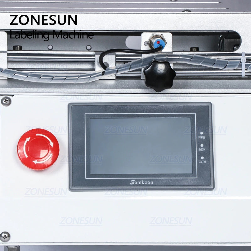 ZONESUN XL-T803 Semi-automatic Flat Surface Labeling Machine With Date Coder