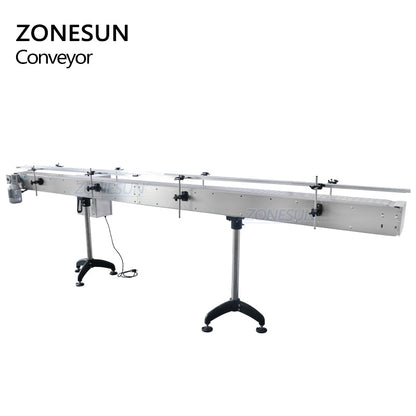 ZONESUN ZS-CB150 Custom Automation Small Chain Conveyor Belt For Production Line