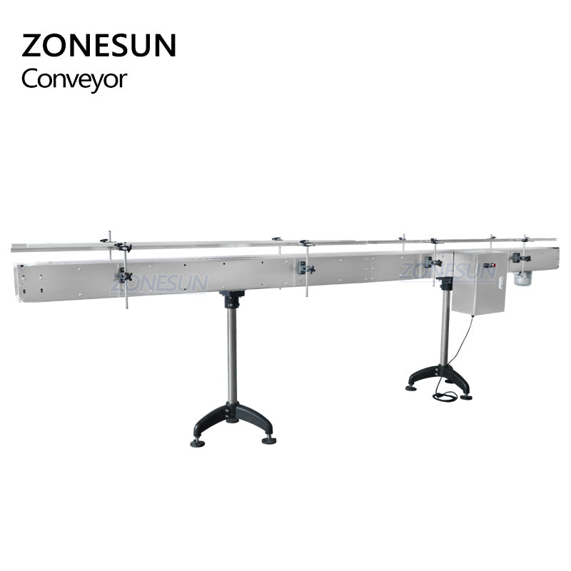 ZONESUN ZS-CB150 Custom Automation Small Chain Conveyor Belt For Production Line