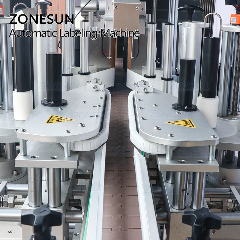 ZONESUN ZS-TB300 Automatic Double Size Round Square Bottle Labeling Machine