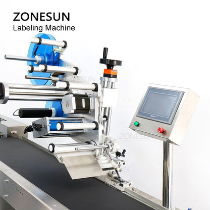 ZONESUN ZS-TB831 Automatic Flat Surface Labeling Machine  For Normal Transparent Label（Best Offer）