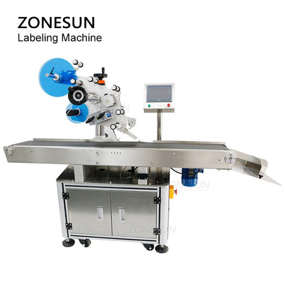 ZONESUN ZS-TB831 Automatic Flat Surface Labeling Machine  For Normal Transparent Label（Best Offer）