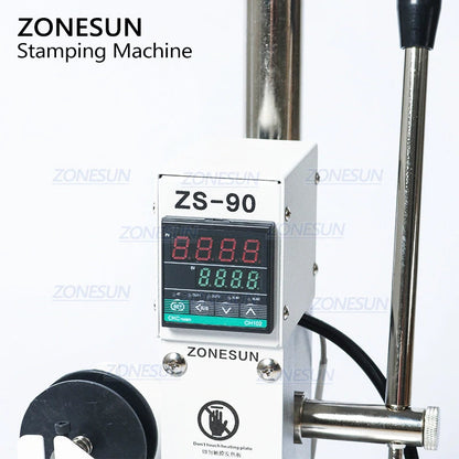 ZONESUN ZS-90 3 Size Hot Foil Stamping Machine