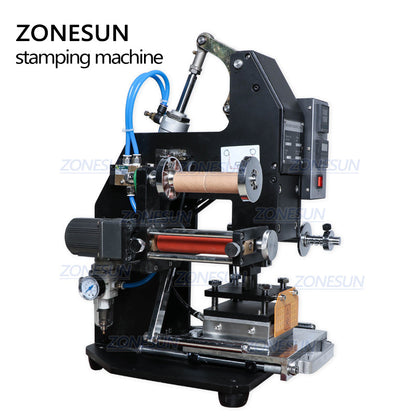 ZONESUN ZY-819K2  Semi-Automatic Pneumatic Hot Foil Stamping Machine