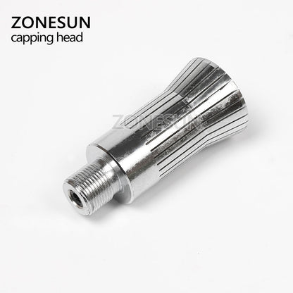 ZONESUN 13/15/18/20mm Cabezal de tapado personalizado para máquina tapadora de perfume