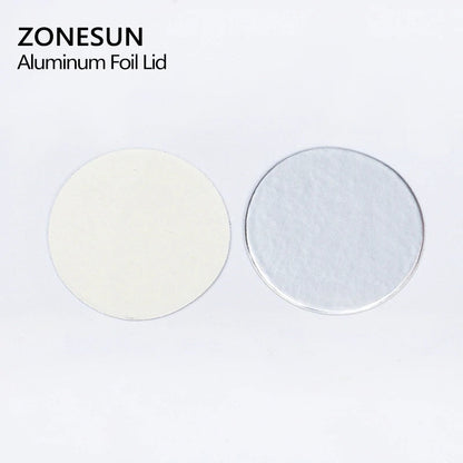 ZONESUN For Induction Sealing Customized Size Aluminum Foil Lid