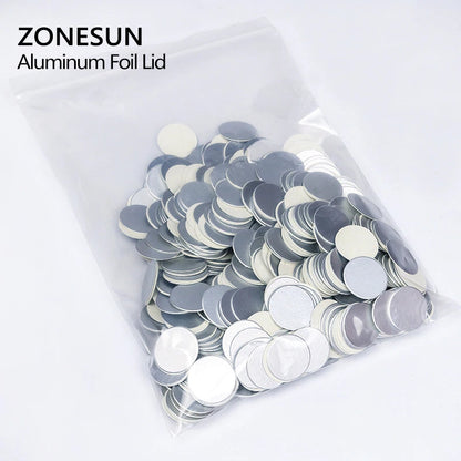 ZONESUN para sellado por inducción tapa de papel de aluminio de tamaño personalizado