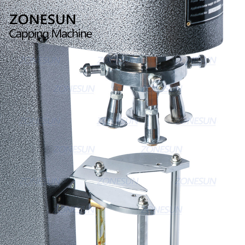 ZONESUN ZS-XG50D ROPP Capper 20-40mm Pilfer Proof Cap Capping Machine