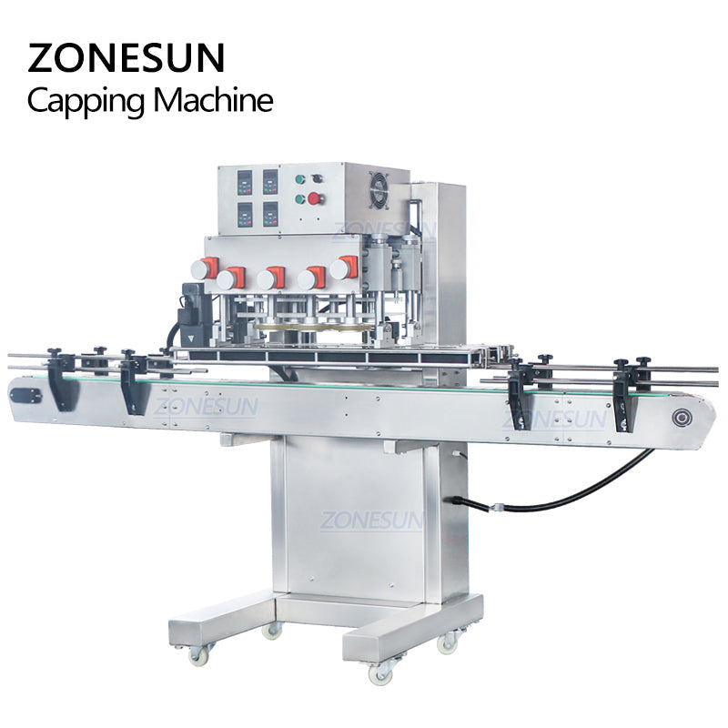 ZONESUN ZS-XG440B 20-100mm Fliptop Spray Twist Off Pneumatic Capping Machine（Best Offer）