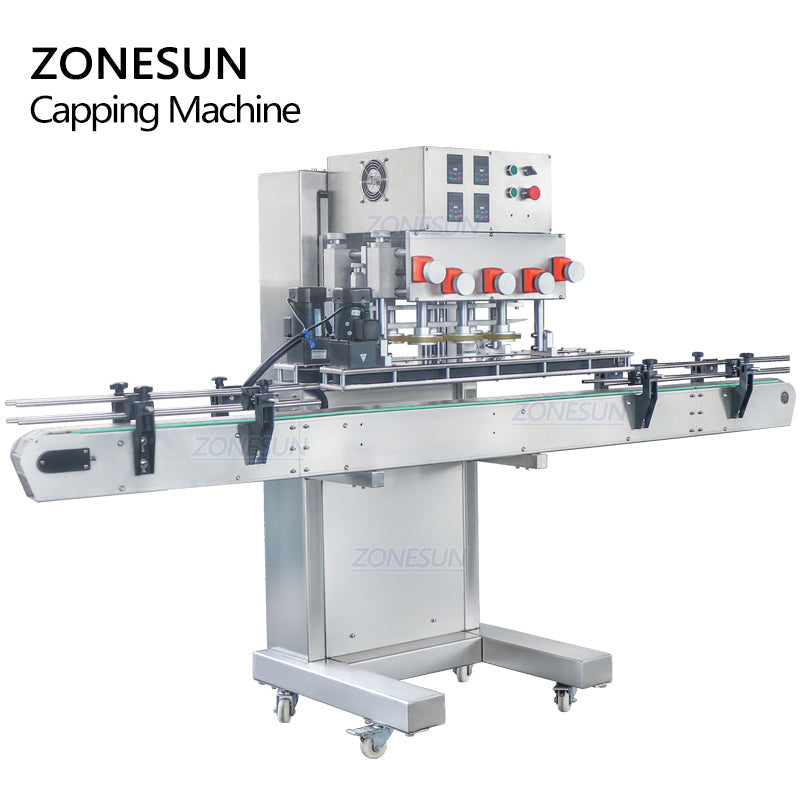 ZONESUN ZS-XG440B 20-100mm Fliptop Spray Twist Off Pneumatic Capping Machine（Best Offer）