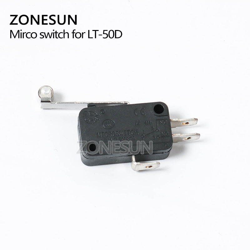 ZONESUN Mirco Switch with Handle Belt for LT50 LT50T LT50D LT50DT Labeling Machine