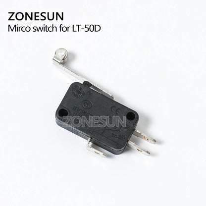 ZONESUN Mirco Switch con correa de mango para máquina de etiquetado LT50 LT50T LT50D LT50DT