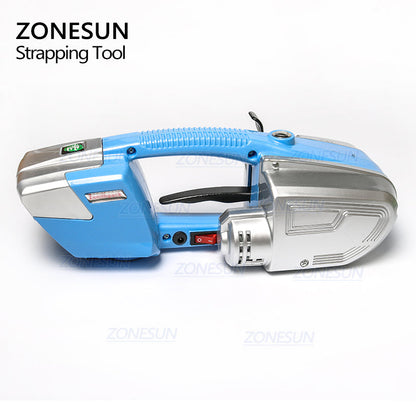 ZONESUN JD16 13-16mm Automatic Battery Power Electric Plastic Strapping Machine