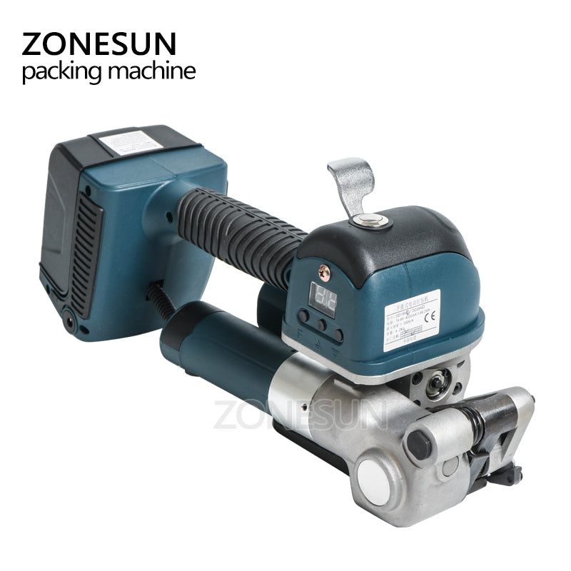 ZONESUN DD19 13-19mm PET &amp; PP Máquina Flejadora a Batería de Servicio Pesado