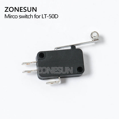 ZONESUN Mirco Switch with Handle Belt for LT50 LT50T LT50D LT50DT Labeling Machine