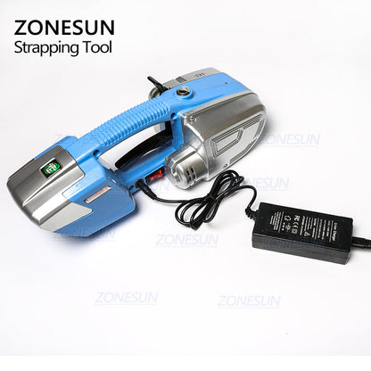 ZONESUN JD16 13-16mm Automatic Battery Power Electric Plastic Strapping Machine