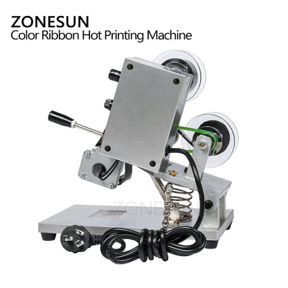 ZONESUN ZY-RM5 Color Ribbon Hot Printing Machine