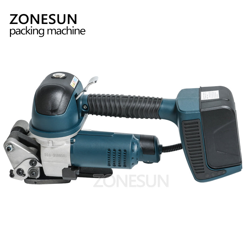 ZONESUN DD19 13-19mm PET &amp; PP Máquina Flejadora a Batería de Servicio Pesado