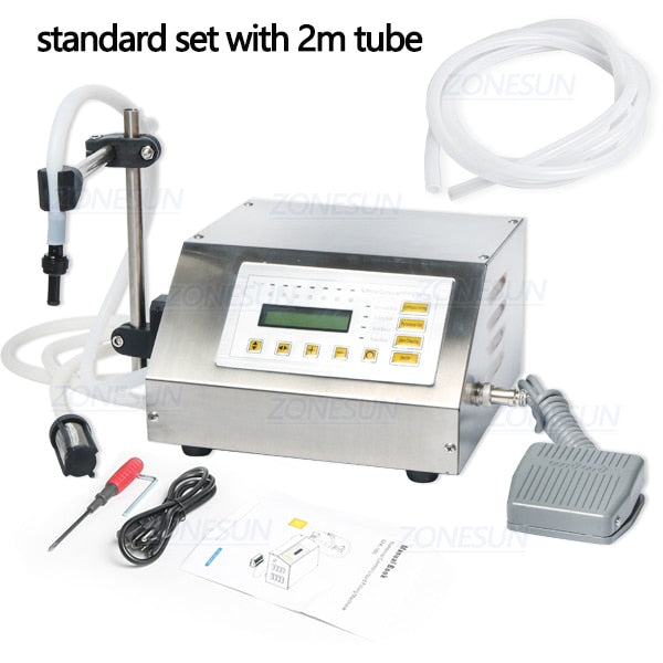 Máquina de llenado de líquidos con bomba de diafragma ZONESUN GFK-160